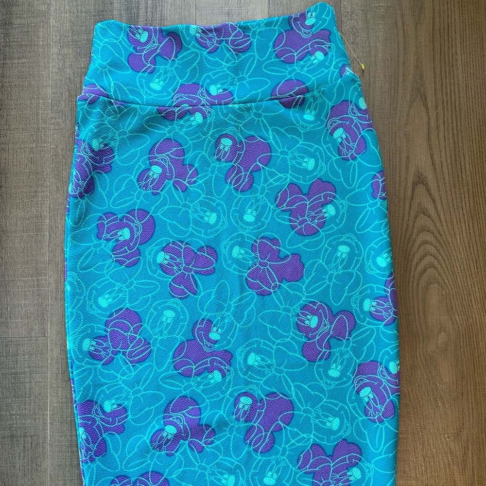 Minnie mouse midi skirt